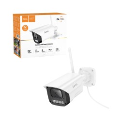 Câmara Exterior Tipo Pistola Hoco D4 Full HD 2MP Branco